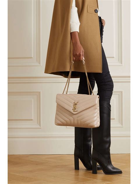 ysl tas beige loulou